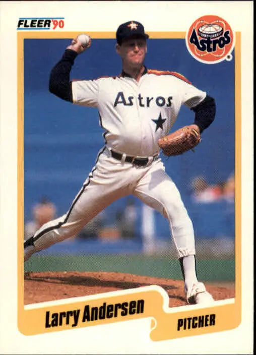 1990 Larry Andersen Fleer Baseball Card #221 - Baseball Card Single