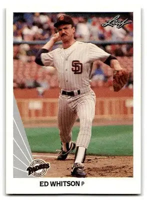 1990 Leaf #246 Ed Whitson - Baseball Card Single