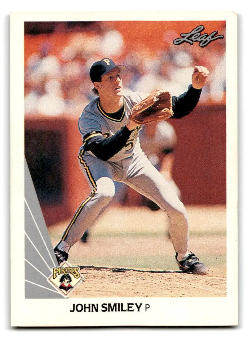 1990 Leaf #328 John Smiley - Baseball Card Single