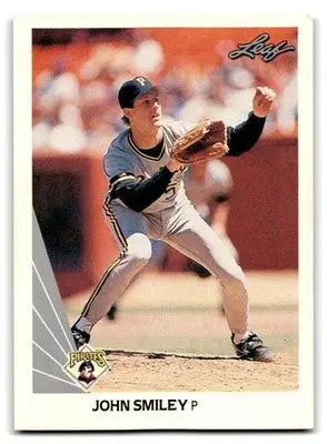 1990 Leaf #328 John Smiley - Baseball Card Single