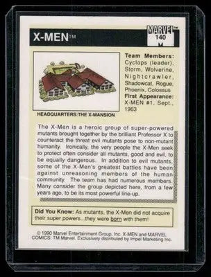 1990 Marvel #140 - Comic Book