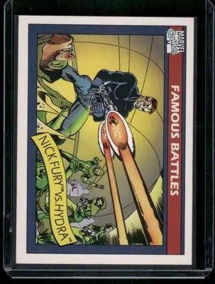 1990 Marvel Comics Hydra Nick Fury #107 - Comic Book