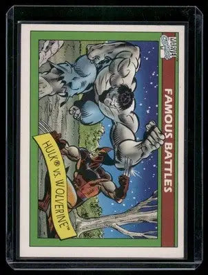 1990 Marvel Hulk Wolverine #113 - Marvel Card Single