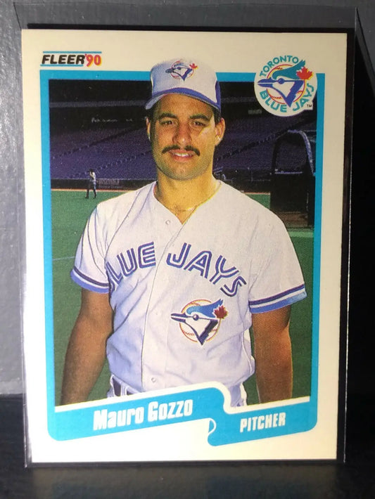 1990 Mauro Gozzo Fleer Baseball Card #82 - Baseball Card Single