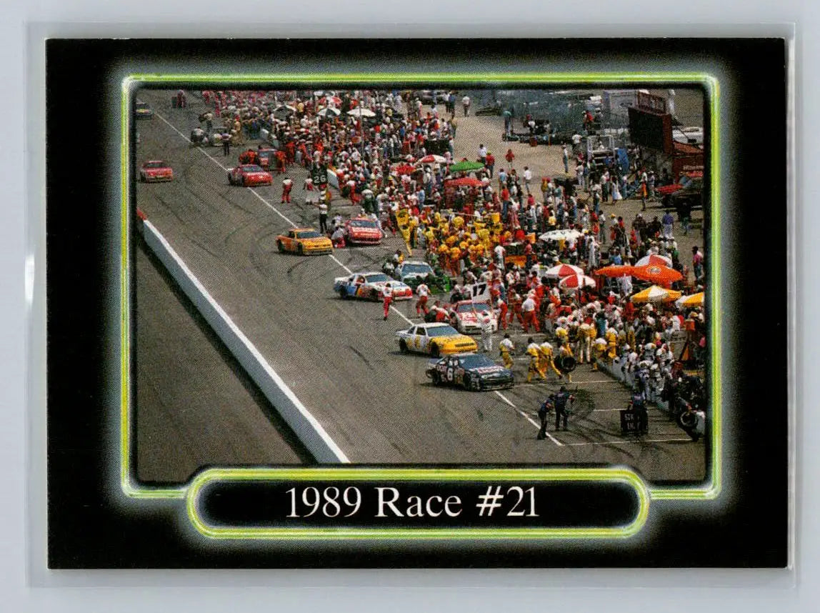 1990 Maxx #189 1989 Race #21 - Racing Card Single