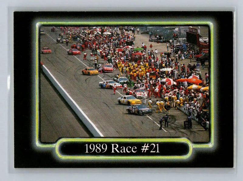 1990 Maxx #189 1989 Race #21 - Racing Card Single