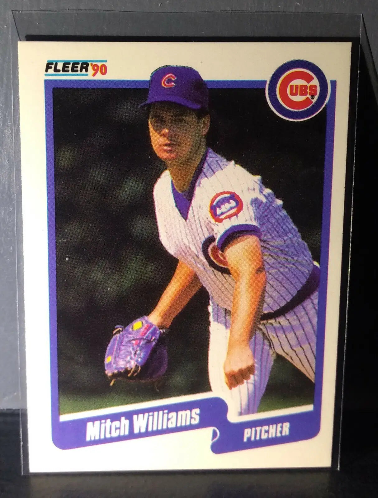 1990 Mitch Williams Fleer Baseball Card #48 - Baseball Card Single
