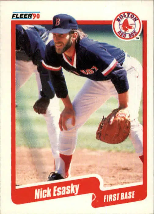 1990 Nick Esasky Fleer Baseball Card #273 - Baseball Card Single