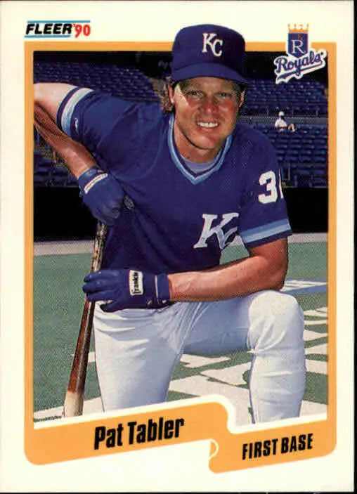 1990 Pat Tabler Fleer Baseball Card #119 - Baseball Card Single