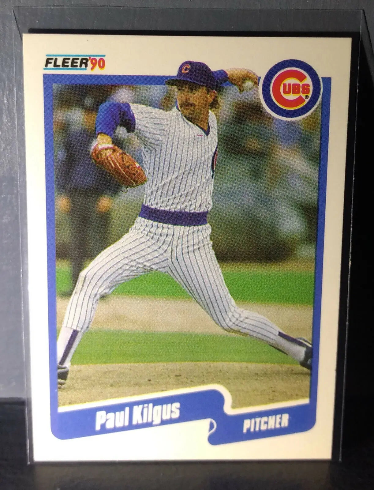 1990 Paul Kilgus Fleer Baseball Card #34 - Baseball Card Single