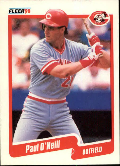 1990 Paul O’Neill Fleer Baseball Card #427 - Baseball Card Single