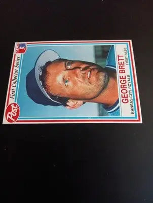 1990 Post - George Brett #4. Kansas City Royals. NRMT+ - Baseball Card Single