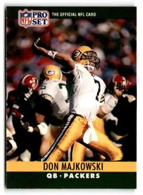 1990 Pro Set #112 Don Majkowski - Football Card Single