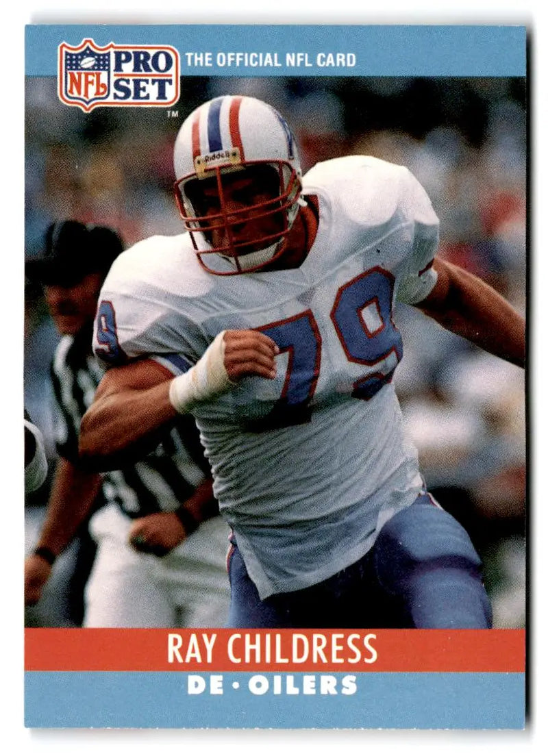 1990 Pro Set #118 Ray Childress - Football Card Single