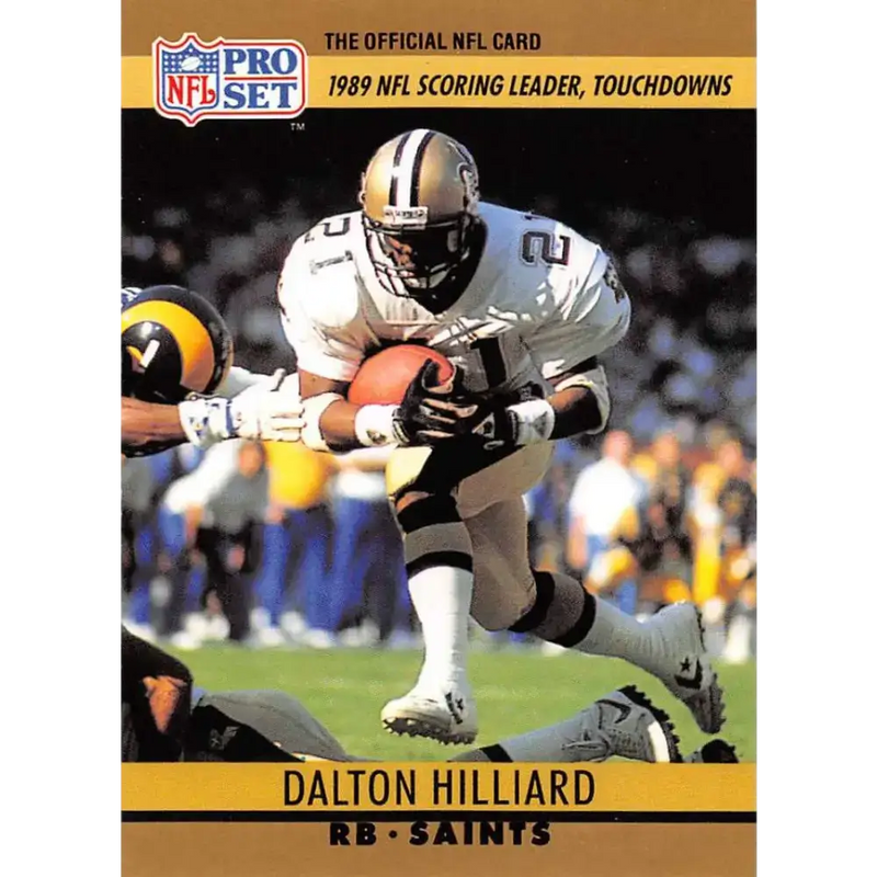1990 Pro Set #12 Dalton Hilliard NM-MT New Orleans Saints Football Card - Football Card Single