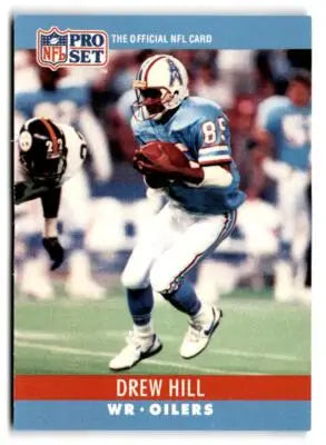 1990 Pro Set #122 Drew Hill - Football Card Single