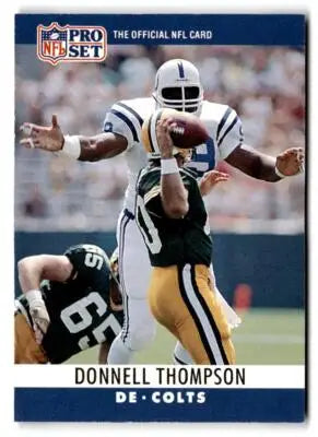 1990 Pro Set #136 Donnell Thompson - Football Card Single