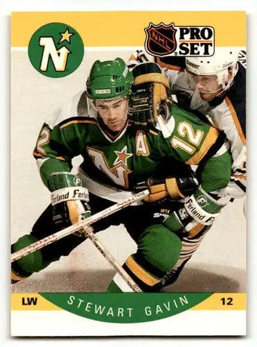 1990 Pro Set #139 Stewart Gavin Minnesota North Stars Hockey Cards E ID:60543 - Hockey Cards