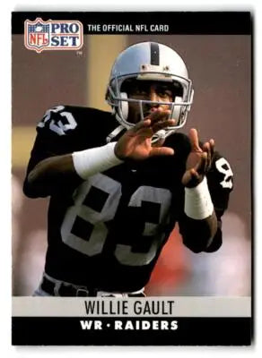 1990 Pro Set #153 Willie Gault - Football Card Single
