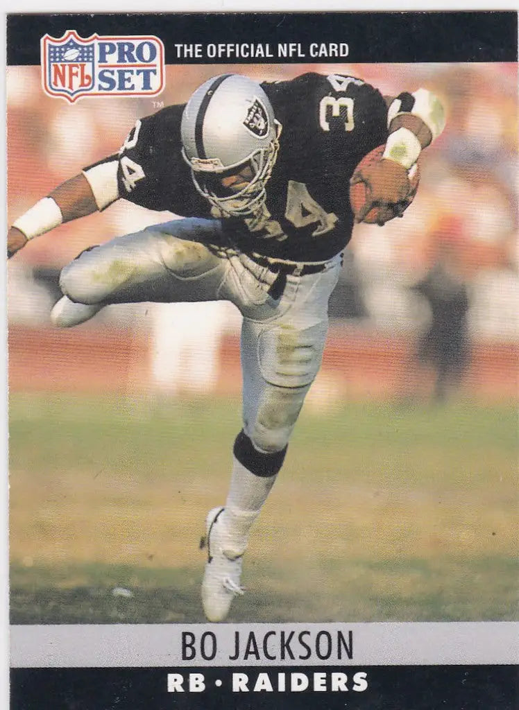 1990 Pro Set #155 Bo Jackson Oakland Raiders - Football Card Single