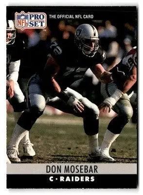 1990 Pro Set #156 Don Mosebar - Football Card Single
