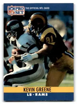 1990 Pro Set #167 Kevin Greene - Football Card Single