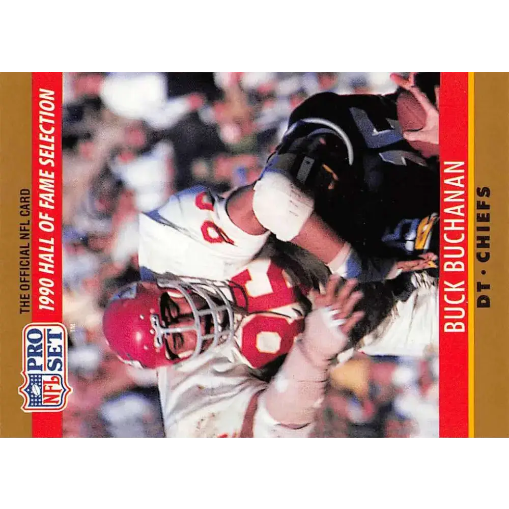 1990 Pro Set #23 Buck Buchanan NM-MT Kansas City Chiefs Football Card - Football Card Single