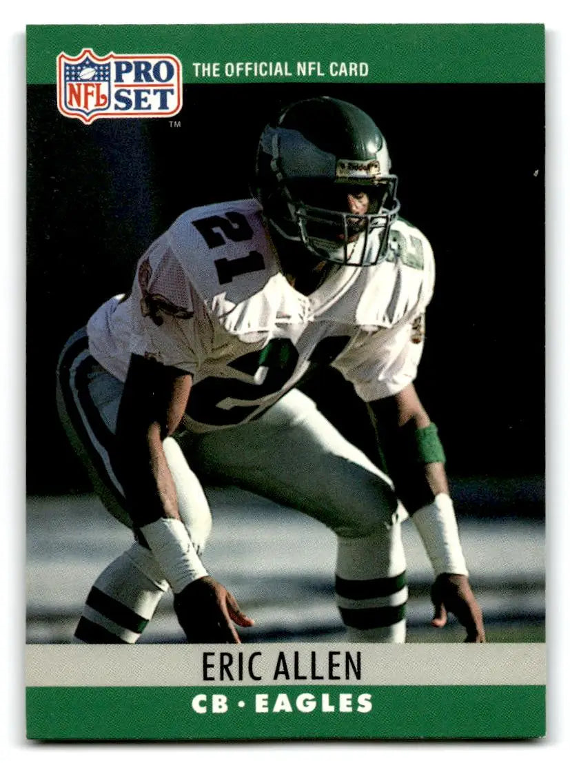 1990 Pro Set #243 Eric Allen - Football Card Single