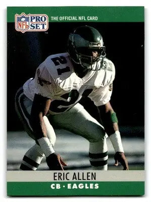 1990 Pro Set #243 Eric Allen - Football Card Single
