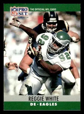 1990 Pro Set #252 Reggie White - Football Card Single