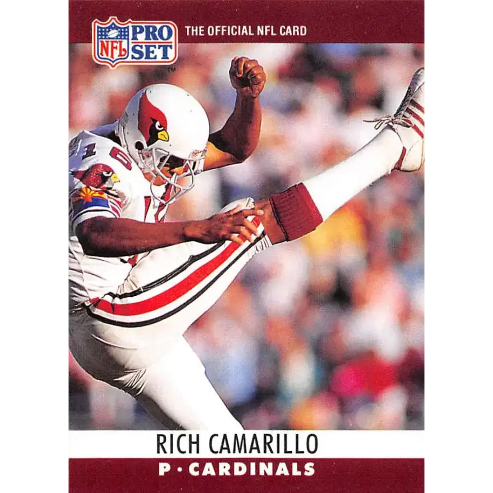 1990 Pro Set #254 Rich Camarillo NM-MT Phoenix Cardinals Football Card - Football Card Single