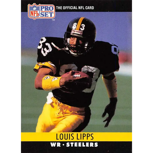 1990 Pro Set #270 Louis Lipps NM-MT Pittsburgh Steelers Football Card - Football Card Single