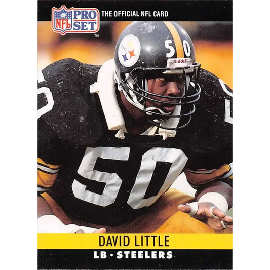 1990 Pro Set #271 David Little NM-MT Pittsburgh Steelers Football Card - Football Card Single