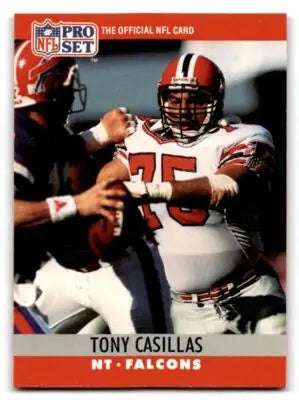 1990 Pro Set #31 Tony Casillas - Football Card Single