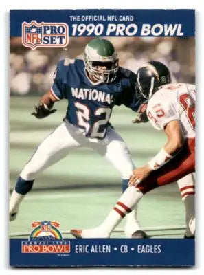 1990 Pro Set #379 Eric Allen - Football Card Single