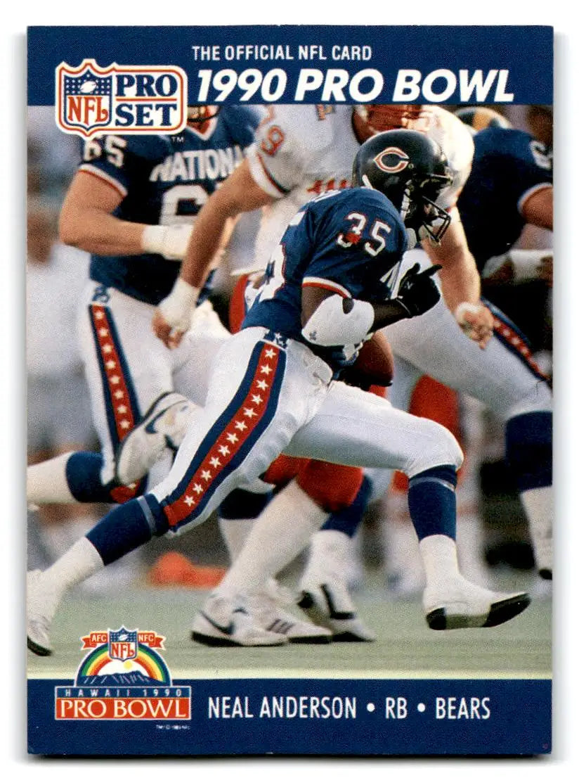 1990 Pro Set #380 Neal Anderson - Football Card Single