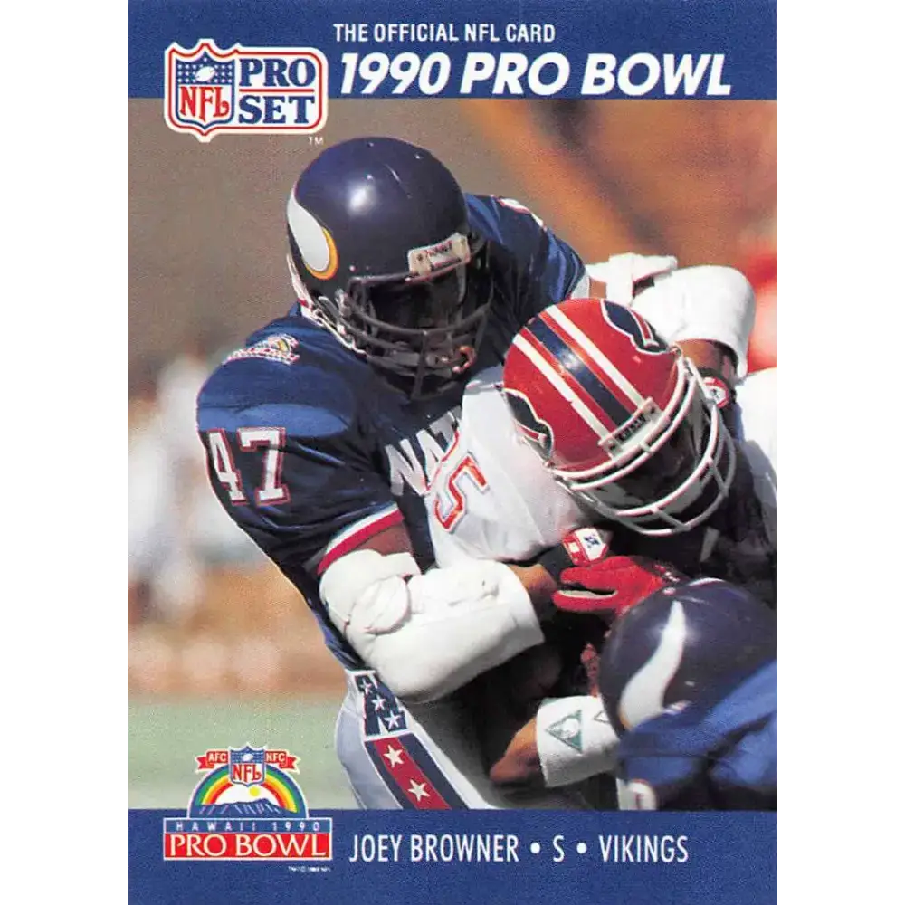 1990 Pro Set #382 Joey Browner NM-MT Minnesota Vikings Football Card - Football Card Single