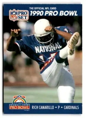 1990 Pro Set #383 Rich Camarillo - Football Card Single