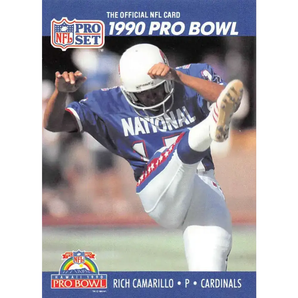 1990 Pro Set #383 Rich Camarillo NM-MT Phoenix Cardinals Football Card - Football Card Single