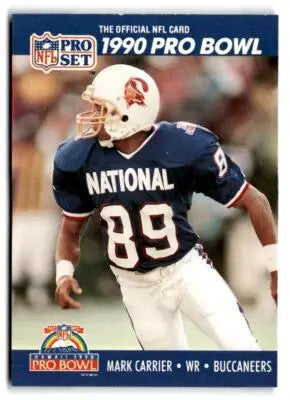 1990 Pro Set #384 Mark Carrier - Football Card Single