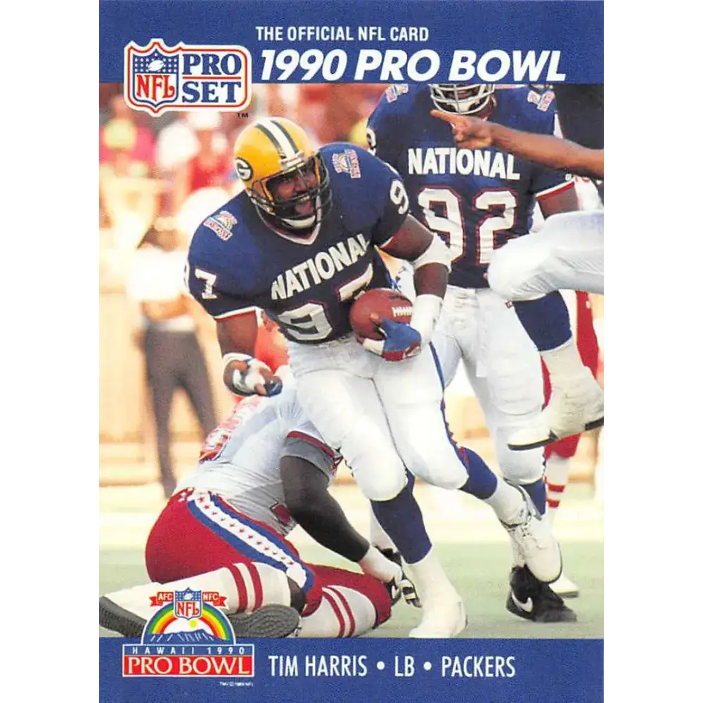 1990 Pro Set #393 Tim Harris NM-MT Green Bay Packers Football Card - Football Card Single