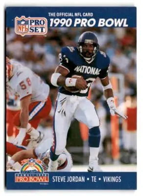 1990 Pro Set #398 Steve Jordan - Football Card Single