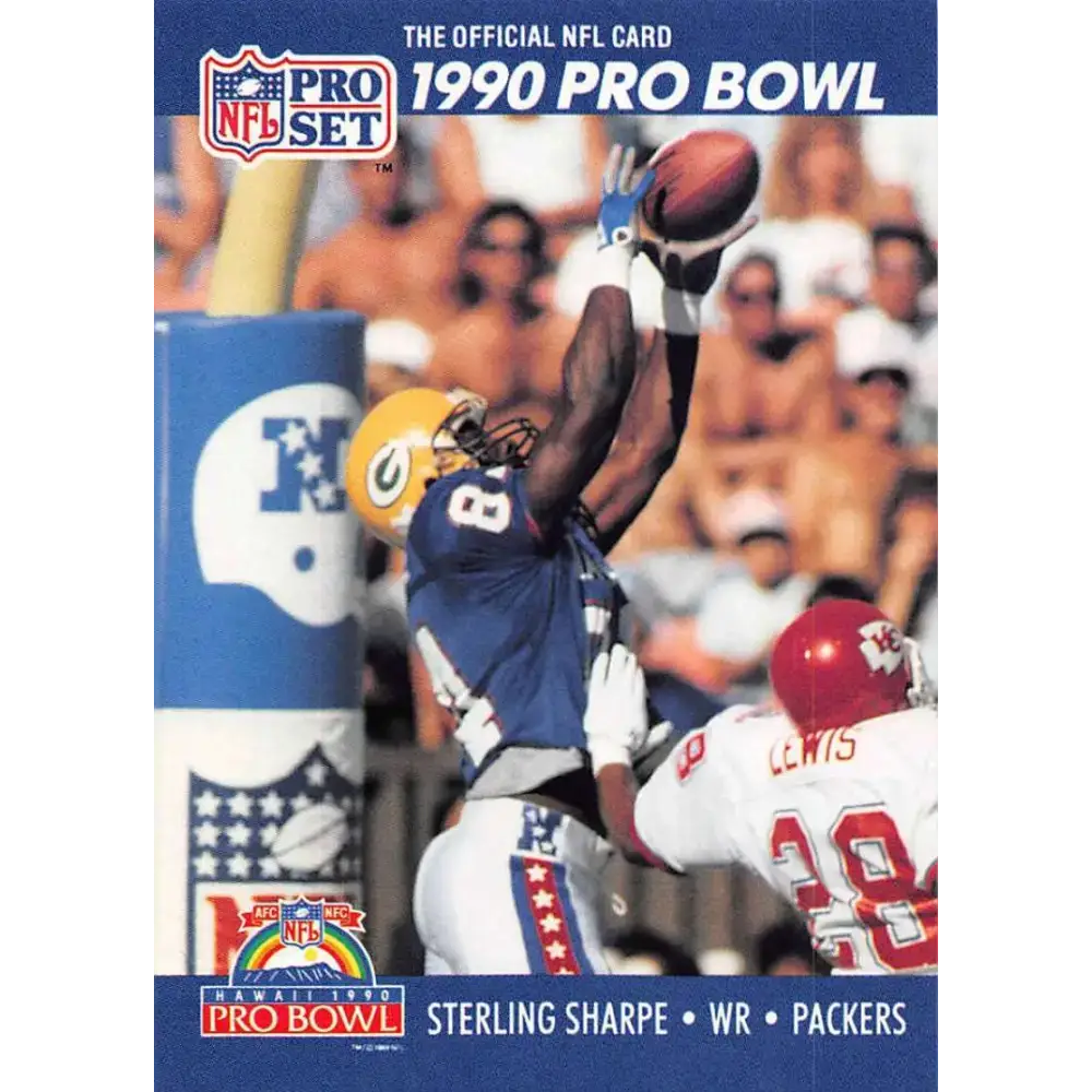 1990 Pro Set #415 Sterling Sharpe NM-MT Green Bay Packers Football Card - Football Card Single