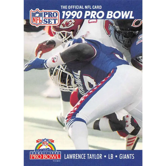 1990 Pro Set #422 Lawrence Taylor NM-MT New York Giants Football Card - Football Card Single