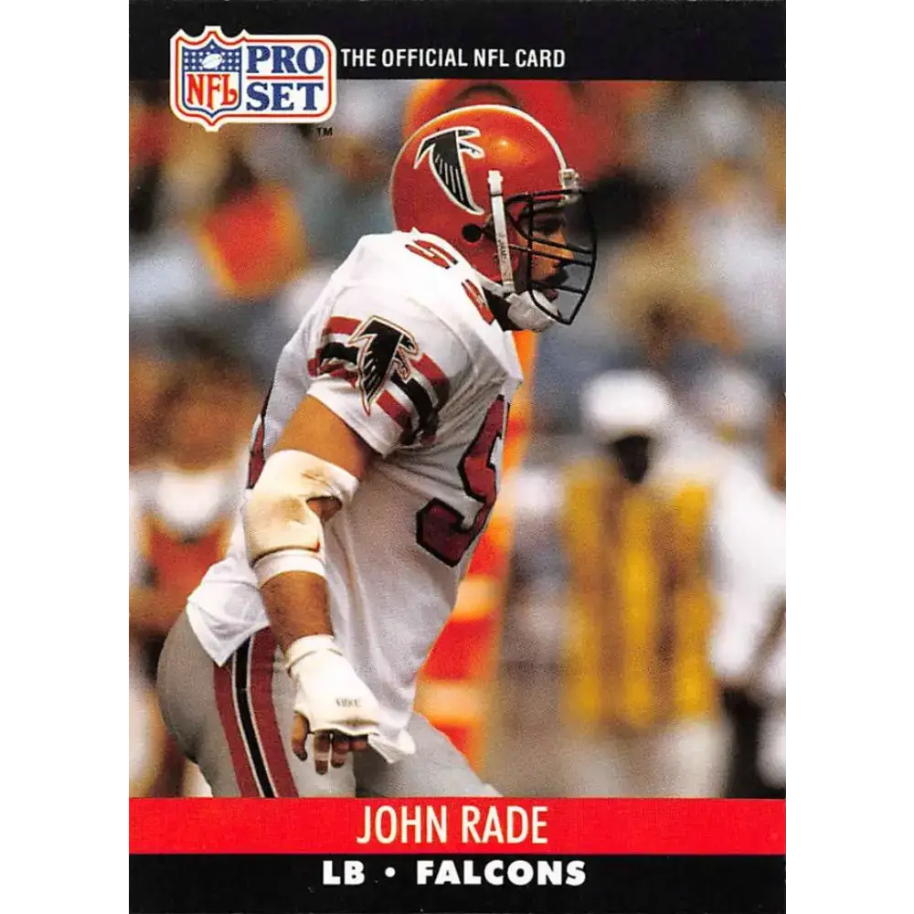1990 Pro Set #433 John Rade NM-MT Atlanta Falcons Football Card - Football Card Single