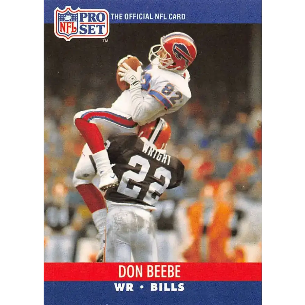 1990 Pro Set #435 Don Beebe NM-MT Buffalo Bills Football Card - Football Card Single