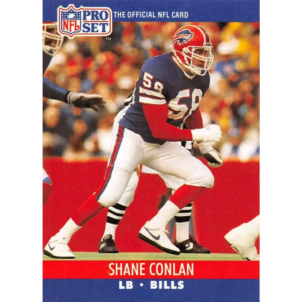 1990 Pro Set #437 Shane Conlan NM-MT Buffalo Bills Football Card - Football Card Single