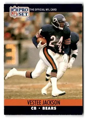 1990 Pro Set #453 Vestee Jackson - Football Card Single