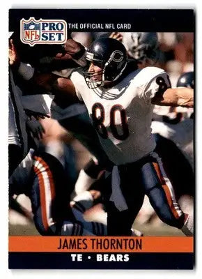 1990 Pro Set #457 James Thornton - Football Card Single