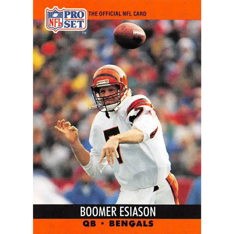 1990 Pro Set #463 Boomer Esiason NM-MT Cincinnati Bengals Football Card - Football Card Single
